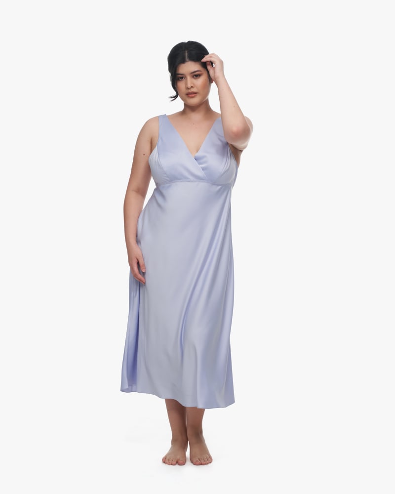 Plus size model wearing Positivity Gown by RYA COLLECTION | Dia&Co | dia_product_style_image_id:156176